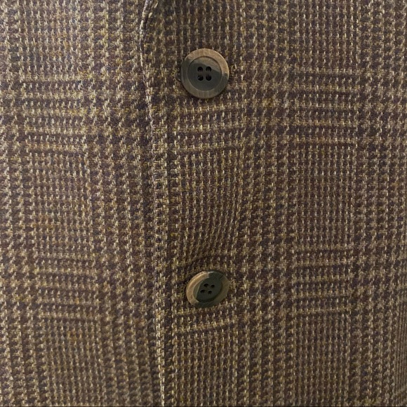 Vintage Wool Houndstooth Blazer - Picture 6 of 7